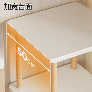 Étagère de rangement double couche pour lave-linge Autonomy 60x70cm, autoportante, pour salle de bain ou buanderie - Product Image 4
