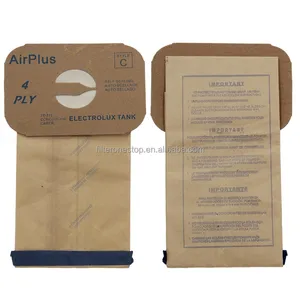 Replacement Micro Filtration Vacuum Cleaner Dust Bags made to fit Vacuum Bags for Electrolux Canisters Style C 24 Bags