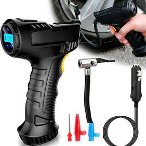Pompe à air sans fil portable professionnelle haute pression compacte et durable pour le camping et l'extérieur, idéale pour les pneus de voiture - Product Image 2