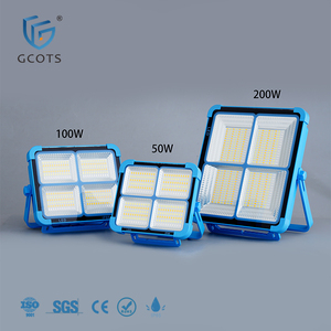 GCOTS Rechargeable Led Solar Camping Emergency <b>Light</b> 50W 100W 200W Waterproof Portable Solar for Camping <b>Lights</b> - Product Image 2