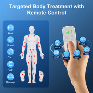 Dispositivo TENS <span class=keywords><strong>Wireless</strong></span> a Doppia Unità, Stimolatore Muscolare con Telecomando, Ricaricabile USB, Batteria a Lunga Durata per il Sollievo dal Dolore Corporeo - Product Image 3