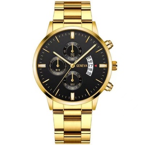 Reloj de Pulsera de Acero con Calendario, Esfera Grande, Reloj de Cuarzo de Tres Agujas, Reloj de Negocios para Hombre, Venta al por Mayor del Fabricante - Product Image 3
