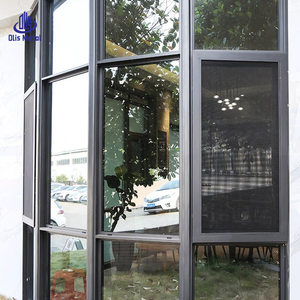 Ventana de <span class=keywords><strong>PVC</strong></span> Curva de Estilo Alemán, Doble Vidrio, Ventana de Arco Simple Insonorizada, Ventana Abatible de Vinilo UPVC Insonorizada - Product Image 2