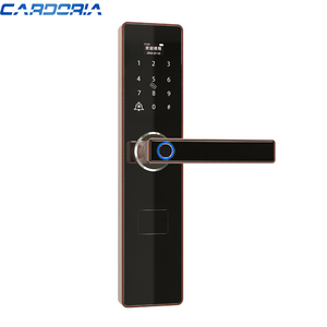 2020 nuevo modelo de <span class=keywords><strong>SUS</strong></span> 304 panel de clase C cilindro con Ekey App huella digital inteligente y cerradura de la puerta digital - Product Image 1