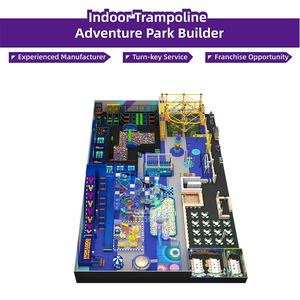 Parc <span class=keywords><strong>de</strong></span> trampoline intérieur personnalisé Qiaoqiao <span class=keywords><strong>de</strong></span> 2000 m² avec aire <span class=keywords><strong>de</strong></span> jeux pour enfants, fosse à balles et <span class=keywords><strong>parcours</strong></span> <span class=keywords><strong>de</strong></span> cordes pour le plaisir et l'activité - Product Image 2