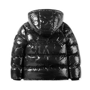 2021 mode réversible Bomber doudoune pour filles et garçons imperméable hiver porté chaud avec grande fermeture éclair à capuche - Product Image 2