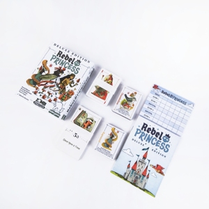 REBEL PRINCESS Juego de <span class=keywords><strong>cartas</strong></span> de mesa Edición Deluxe - Juego de estrategia clásico para 3-6 jugadores, <span class=keywords><strong>el</strong></span> juego definitivo para fiestas familiares - Product Image 6