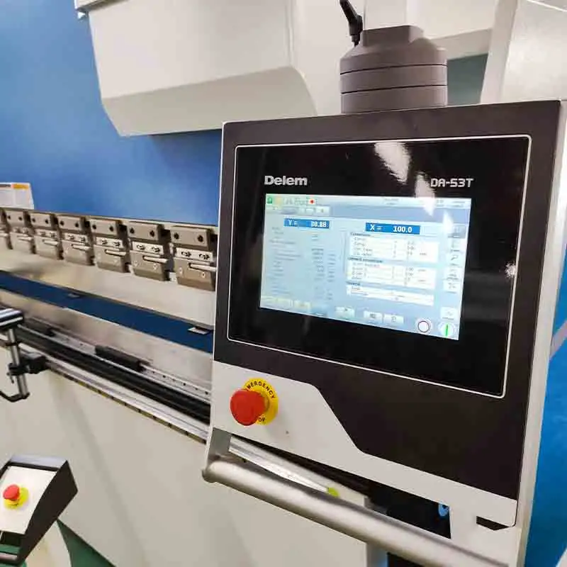 Dobladora de frenos de prensa hidráulica CNC automática, placa de lámina de Metal de 8 MM y 250 toneladas