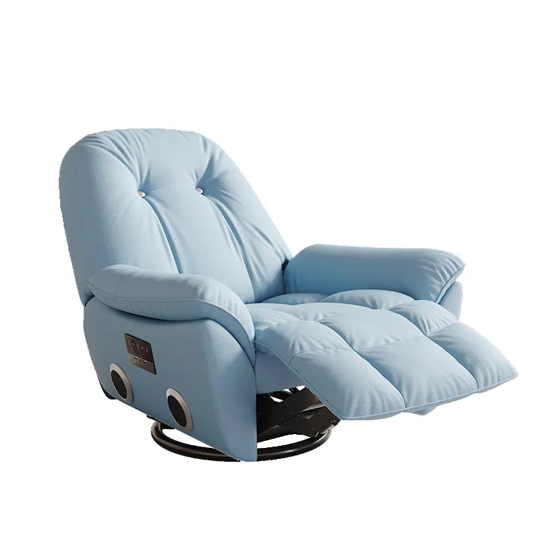 Lazy elektrische Multifunktion massage Sofa Stuhl Schönheit Fuß Bad Shop kann rotierende Leder Kunst liegen
