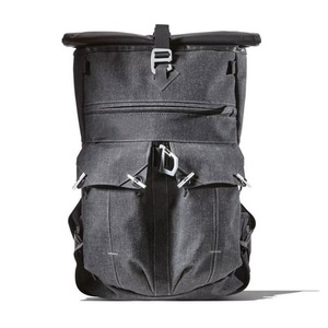 Free sample Cost-effective roll-top <b>backpack</b> for <b>men</b> that is lightweight and waterproof for a 17-inch laptop - Product Image 1