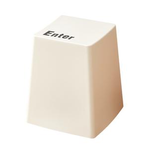 Tabouret de clavier 46x36x36 en plastique empilable, mobilier de salon, design minimaliste et moderne - Product Image 5