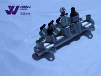 Rail ASM 4HK1 ; COMMON 8-97306063-2 pour moteur Hitachi d'excavatrice ZX200-5A/SY235-10/ZX200-3/ZX240-3/ZX270-3, moteur à bloc long