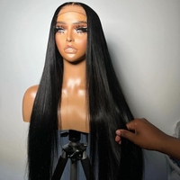 Pas cher os droite perruques de cheveux humains avec le prix le plus bas Hd dentelle frontale perruques de cheveux humains vietnamien cheveux bruts perruques pour les femmes noires