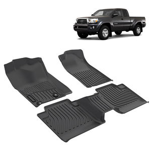พรมปูพื้นรถบรรทุกยางกันน้ำสำหรับ Toyota Tacoma พรมปูพื้นรถ2006 2011แบบแมนนวล - Product Image 2