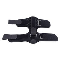 Attelle de cheville FSPG améliorée avec 3 sangles réglables, attelle de nuit pour pied tombant, fasciite plantaire, en nylon pour protection
