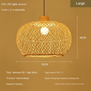 Lámpara Colgante de Acero Inoxidable, Forma de Campana, E26 LED 5000K, Luz Diurna, Altura Ajustable, Dorada, para Comedor, Tamaño Grande, Montada - Product Image 4