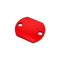 Direct Manufacturer Intelligent Turning Milling Component Strings 6061 Aluminum Red Anodized Part CNC Machining Precise