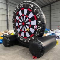 Cible de tir gonflable commerciale de football et de fléchettes 4x3x2.6M pour enfants et adultes