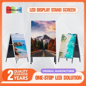 ป้ายดิจิตอล LED แบบพับได้ไร้สาย P1.8/P2.5 Gob สำหรับงานแสดงสินค้าและกิจกรรมต่างๆ รองรับ HDR10+ มาตรฐานกันน้ำ IP66 รับประกัน 3 ปี - Product Image 5