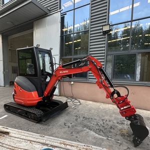 ドアからドアへの掘削機2.5トン1.7トン3トン油圧ディーゼル農業用ミニ掘削機クローラー掘削機 - Product Image 1