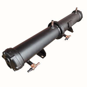 Condenseur en aluminium et laiton pour échangeur de chaleur à calandre et tubes pour bateaux, <span class=keywords><strong>prix</strong></span> de gros, pour systèmes CVC et chauffage de l'eau - Product Image 5