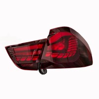 Pour BMW Série 3 E90 2009-2012, ensemble de feux arrière LED style écailles de dragon, mise à niveau de haute qualité