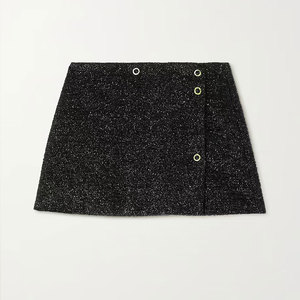 <span class=keywords><strong>Mini</strong></span> <span class=keywords><strong>jupes</strong></span> noires A-Line personnalisées pour femmes tricots design décontracté élégant et sexy du fabricant vêtements tricotés <span class=keywords><strong>très</strong></span> courts - Product Image 1