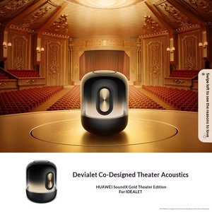 Altavoz Huawei Sound X Gold Edición Cine con Micrófono Integrado, Función de Llamadas NFC y Soporte para Aplicaciones, para Uso en Escritorio Doméstico - Product Image 2