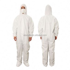 Anti-Dust Disposable Full Body Protective Workwear Coveralls Wholesale Lightweight PP Disposable Coveralls - Product Image 3