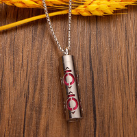 Pendentif diffuseur d'huiles essentielles à suspendre, mini flacon vide pour aromathérapie, désodorisant de voiture, ornement décoratif d'intérieur