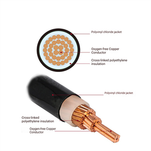 كابل نحاسي YJV-0.6/1kv رخيص الثمن، كابل كهربائي معزول بالـ PVC، أسلاك صناعية لمحطات الطاقة - Product Image 4