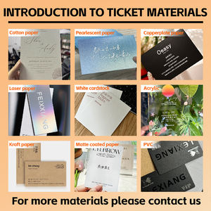 カスタム印刷されたイベントチケット & グリーティングカード-パーソナライズされた入場券、ありがとうギフト & ハロウィーンのプロモーション - Product Image 5