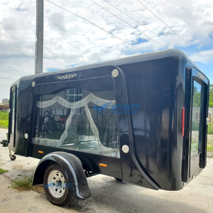 Brand New Designed Funeral Vehicles 2 Wheels Hearse Car the Hearse Trailer Funeral <b>Coach</b> Motorcycle Hearse for Sale - Product Image 4