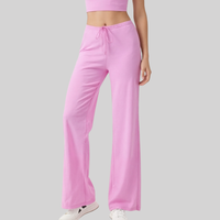 Pantalon de yoga décontracté pour femme, coupe droite, évasé, pour l'entraînement, la danse et le Pilates – Collection 2026 – Vente en gros