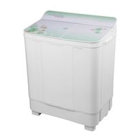 Machine à laver Double cuve Portable, 2/10KG, couvercle supérieur en plastique, Double tambour