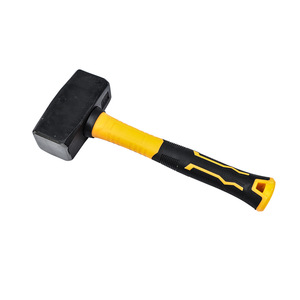 <span class=keywords><strong>Marteau</strong></span> <span class=keywords><strong>de</strong></span> luge <span class=keywords><strong>de</strong></span> maçons <span class=keywords><strong>de</strong></span> qualité industrielle avec manche en fibre <span class=keywords><strong>de</strong></span> verre ou en plastique <span class=keywords><strong>Marteau</strong></span> <span class=keywords><strong>de</strong></span> lapidation en pierre OEM personnalisable - Product Image 1