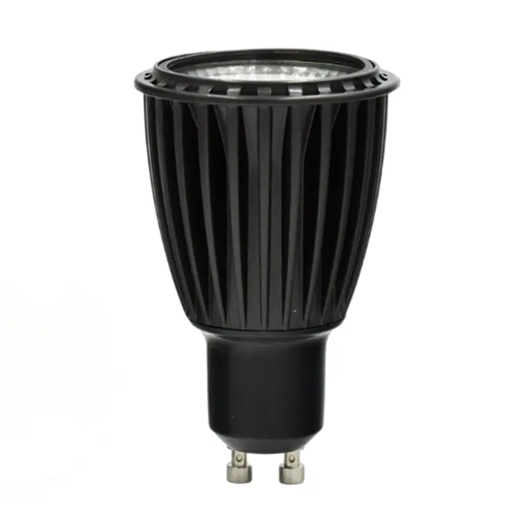 GU10 9W COB LED Spot Lights ampoule Dimmable casting lampe en aluminium tasse