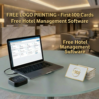 Sistema de Cerradura Electrónica para Hotel de Alta Calidad, Cerradura Inteligente con Tarjeta de Proximidad RFID y Software de Gestión Gratuito