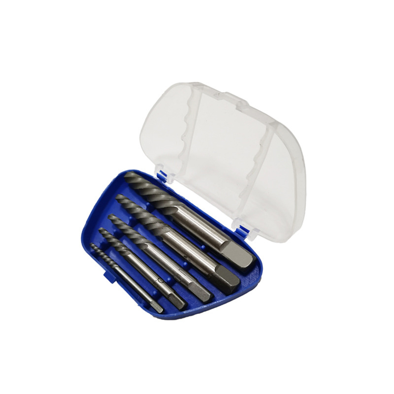 Набор направляющих для сверления сломанных поврежденных болтов, комплект из 5 центральных направляющих для извлечения винтов