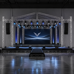 Cheap Price ,Good Quality 1.22*2.44m Event <b>Stage</b> Podium Easy Install <b>Platform</b> Concert Portable <b>Stage</b> <b>Platform</b> for Church Wedding - Product Image 2