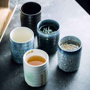 Copo De Café De Cerâmica Vintage Canecas De Cerâmica 300ml Chá Vinho Sushi Sake Cup Engraçado Família Restaurante Decoração Viagem Presente - Product Image 3