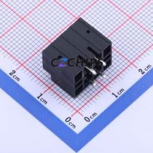 KF2EDGSVMG-3.5-2*2P Plug-in Terminal Block Through hole,P=3.5mm Connector Board-to-Board / Socket Closed Screw Fixing 2x2P 3.5mm - Product Image 2