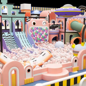 Attrezzatura per Parco Giochi Interno per Bambini in Schiuma ad Alta Densità, Gioco di Ruolo con Opzioni di Colori Vivaci - Product Image 1