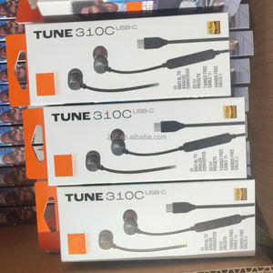 <span class=keywords><strong>Écouteurs</strong></span> intra-auriculaires <span class=keywords><strong>filaires</strong></span> stéréo haute fidélité TUNE 310C avec microphone, connectivité Type-C, embouts d'oreille souples pour un confort durable - Product Image 2