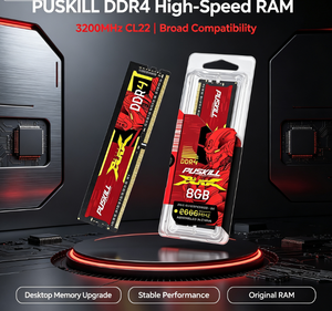 PUSKILL - Memoria RAM DDDR4 de 8GB/16GB Compatible con Chips SK Hynix, 2666M CL22, Módulo de Memoria para Ordenador de Escritorio - Product Image 1