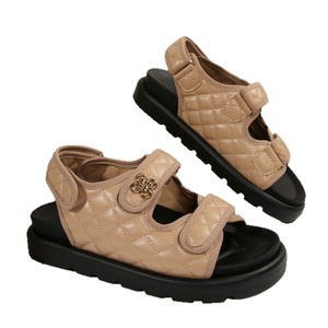 Women Summer Flower Beach Sandals New Thick Sole Platform Open-Toe Roman Sandals - Product Image 5