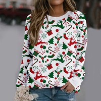 Pullover Unisex Großhandel Übergroße Pullover Pullover und Hoodies Benutzer definierte hässliche Weihnachts pullover für Erwachsene