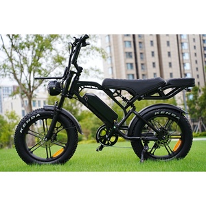 Bicicleta Eléctrica Zerogo Fatbike Mini V20 Ebike Rwd para Adultos, Almacén en el Extranjero, V20Pro Bikefat 250 Eléctrica con Suspensión - Product Image 5
