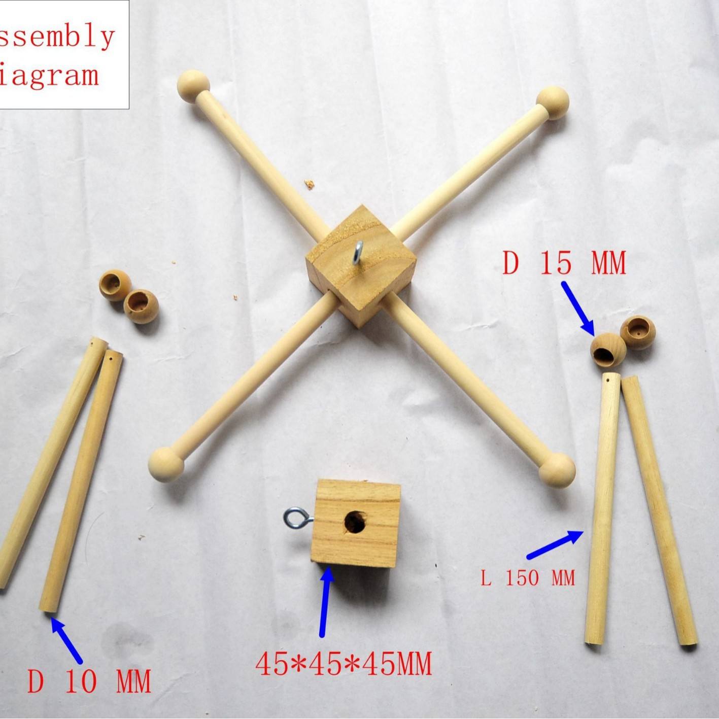3 support carré type b