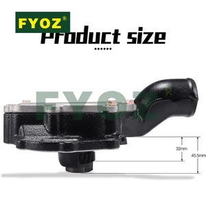 ปั๊มน้ำ U5MW0206 7012333 6912024สำหรับเพอร์กินส์1104C-E44 1104C-44 1104D-44TA แมสสีชู275 451บ็อบแคท V518 V638 V723 - Product Image 3